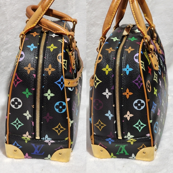Authentic Louis Vuitton Black multicolor trouville - Picture 7 of 14